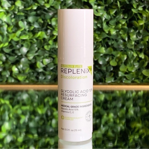 REPLENIX Glycolic Acid 10% Resurfacing Cream | NEW | Mini Travel Size 15mL - Picture 2 of 6